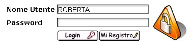 Richiesta Nome Utente e Password sito FGPSoftware